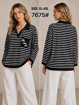 Свитер Kaffir Lily 7675 black - делук