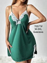 Ночнушка Brilliant 70577 green - делук