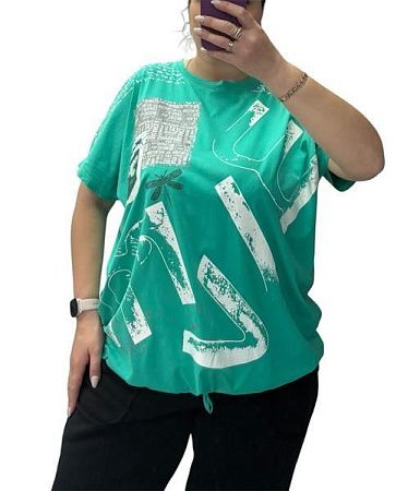 Футболка Levisha 25082 mint - делук