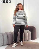 Штаны Спорт Bat 3020-3 black - делук