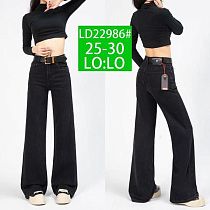 Джинсы Lolo Blues LD22986 black - делук