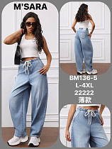 Джинсы Jeans Club BM136-5 l.blue - делук