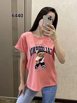 Футболка Fsn 6440 pink - делук