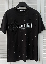 Футболка Karon 7030 black - делук