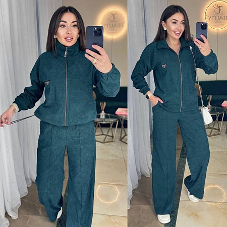 Костюм Спорт Alisa Brand 216 green - делук