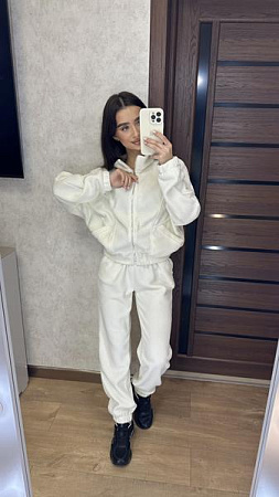 Костюм Спорт Valentina 088 white - делук