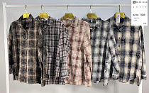 Рубашка Base 3504 brown - делук