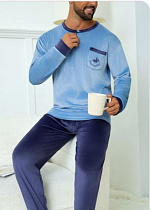 Пижама Romeo Life 70148 l.blue - делук