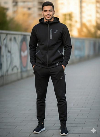 Костюм Спорт Moranny MR621 black - делук