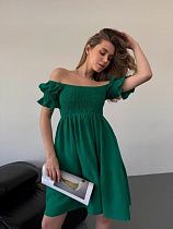 Платье Arina 1567 green - делук