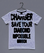 Футболка Dino DN370 l.grey - делук