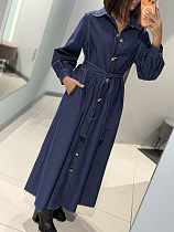 Платье Comod 9654 blue - делук