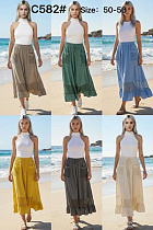 Юбка Estima C582 beige - делук