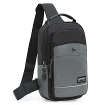 Бананка Fashion Bag X63-4-2 grey - делук