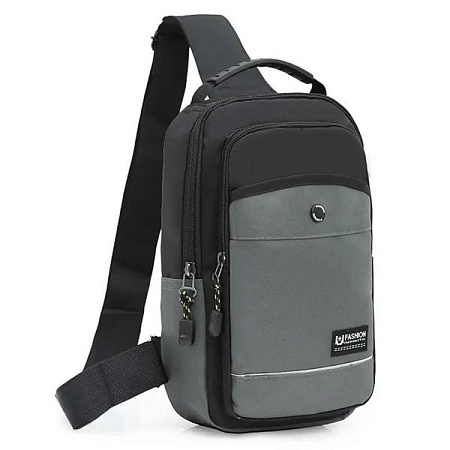 Бананка Fashion Bag X63-4-2 grey - делук