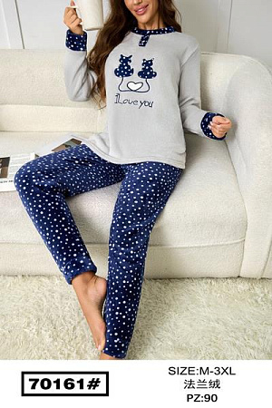 Пижама Romeo Life 70161 grey - делук