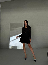 Платье Adam&Eva 226 black - делук