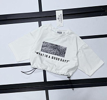 Топ Kosmy 522 milk-black - делук