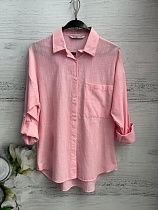 Рубашка New Season 8618 pink - делук