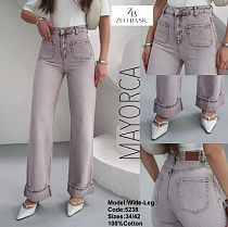 Джинсы Jeans Style 5238 l.grey - делук