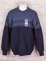 Свитер Ismail 45-1 blue-navy - делук
