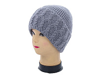 Шапка Angelica ABC002-6 на флісі grey Шапка Angelica ABC002-6 на флісі grey - делук