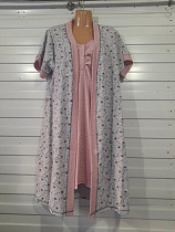 Комплект Akvarel A153 l.grey-pink - делук