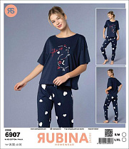 Пижама Anibur 6907 navy - делук