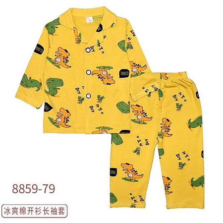 Пижама Фунтик 8859-79 yellow (7-9) - делук