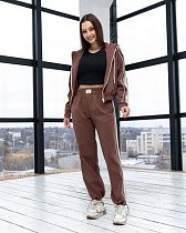 Костюм Спорт Azna Д124 l.brown - делук
