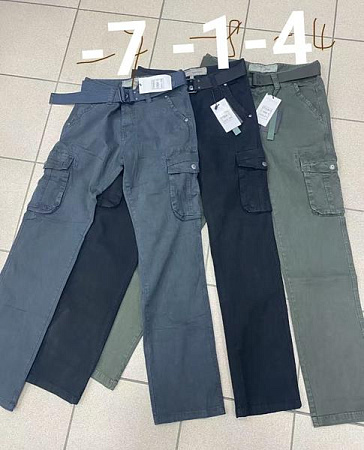 Штаны Maxim Jeans 1780-1 black - делук