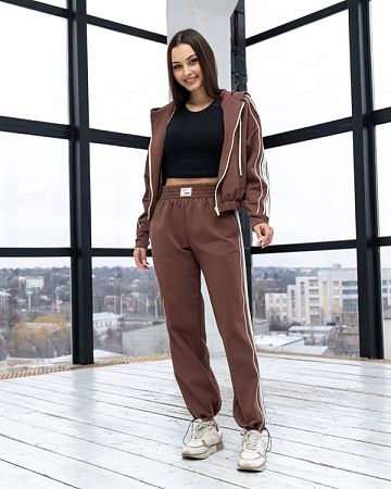 Костюм Спорт Azna Д124 l.brown - делук