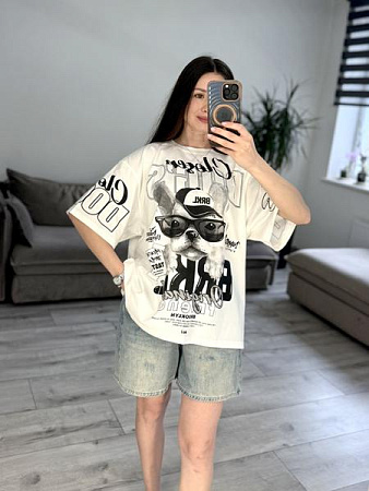 Футболка S.Style 55-5 white - делук