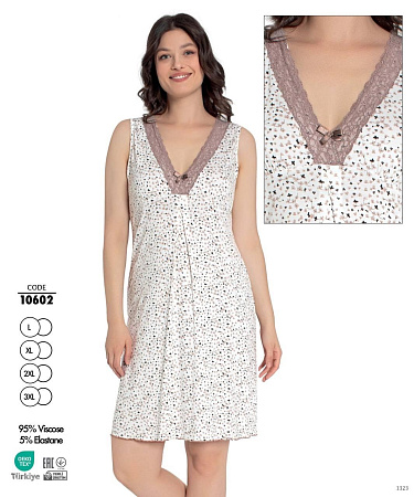 Ночнушка Trikotag 10602 white - делук