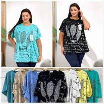 Футболка Lola LL520 mix - делук