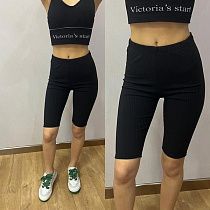 Велосипедки Valentina 02 black - делук