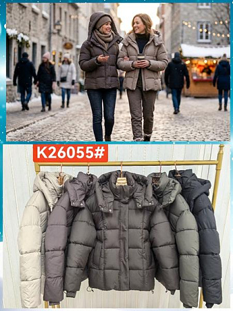 Куртка Dorimodes K26055 black - делук