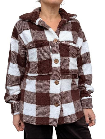 Рубашка Loren 771 brown Рубашка Loren 771 brown - делук