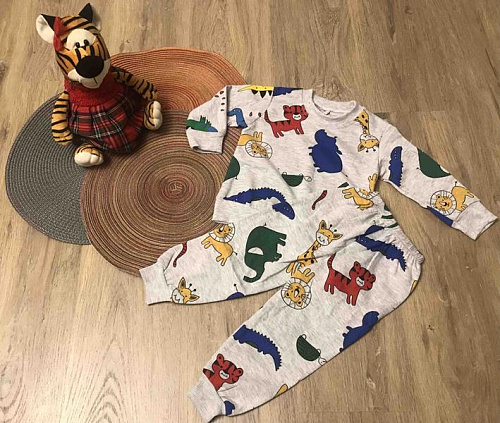 Пижама Safi M307 l.grey - делук