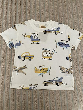 Футболка Baby Boom BB115 white - делук