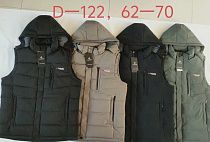 Жилетка Liopt D122 black - делук