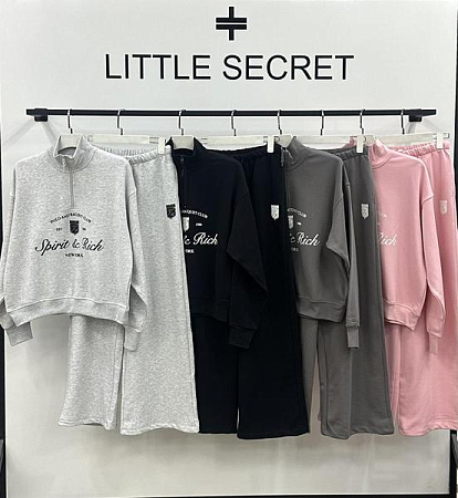 Костюм Спорт Little Secret 500426 d.grey - делук