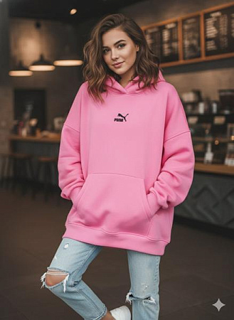 Худи Newe 34-1 pink - делук