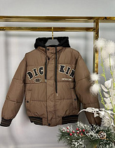 Куртка Delfinka 24428 brown Куртка Delfinka 24428 brown - делук