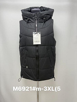 Жилетка Jacket M6921 black - делук