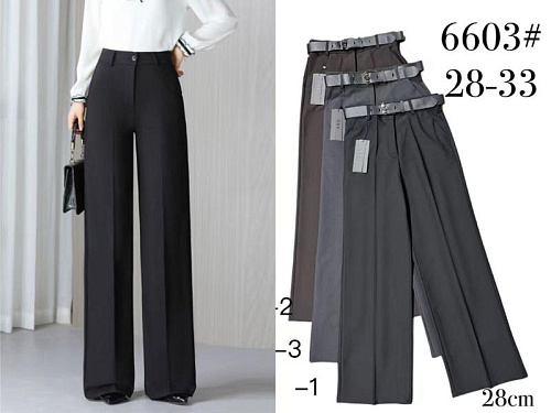 Брюки Immei 6603-1 black - делук