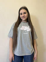 Футболка Moda School M523 l.grey - делук