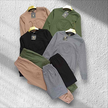 Костюм Спорт Moranny MR756 khaki - делук