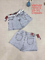 Шорты Vanver F81972 l.grey - делук