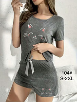 Пижама Romeo Life 104 grey - делук
